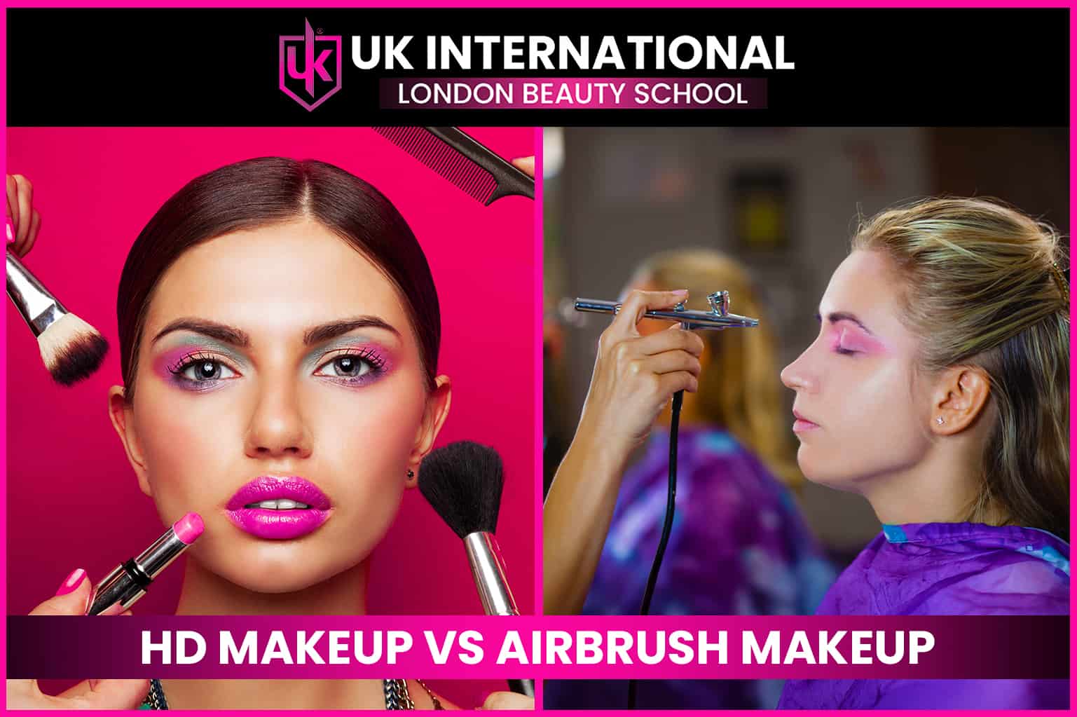 HD Makeup vs Airbrush Makeup: What's the Difference and Which Should You Learn First?
